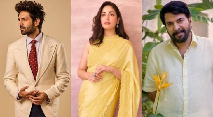 Mammootty, Kartik Aaryan, Yami Gautam receive National Film Awards